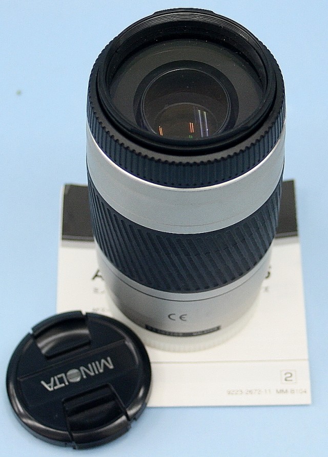 MINOLTA レンズ 75-300mm 4.5-5.6