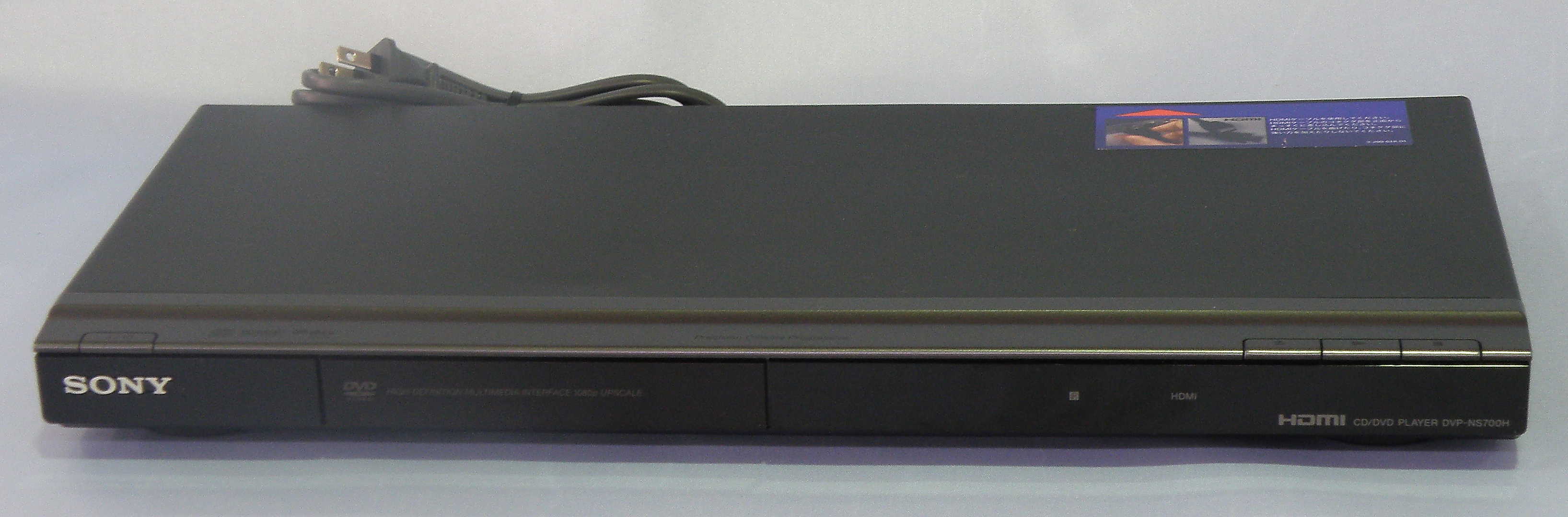 SONY DVDプレーヤー DVP-NS700H　