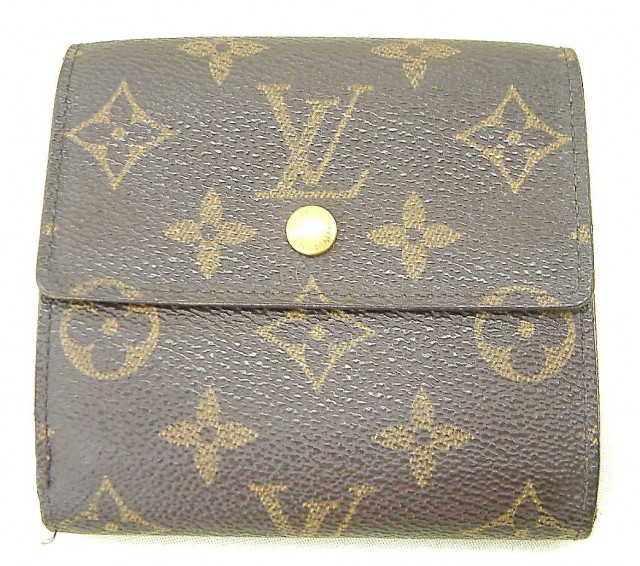 LOUIS VUITTON　モノグラム二つ折り財布