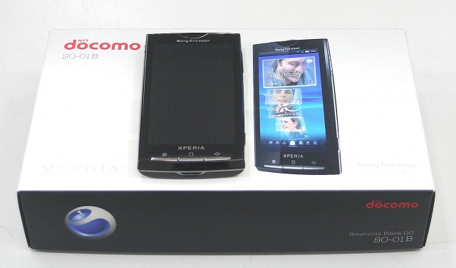 docomo　スマートフォン　SO-01B