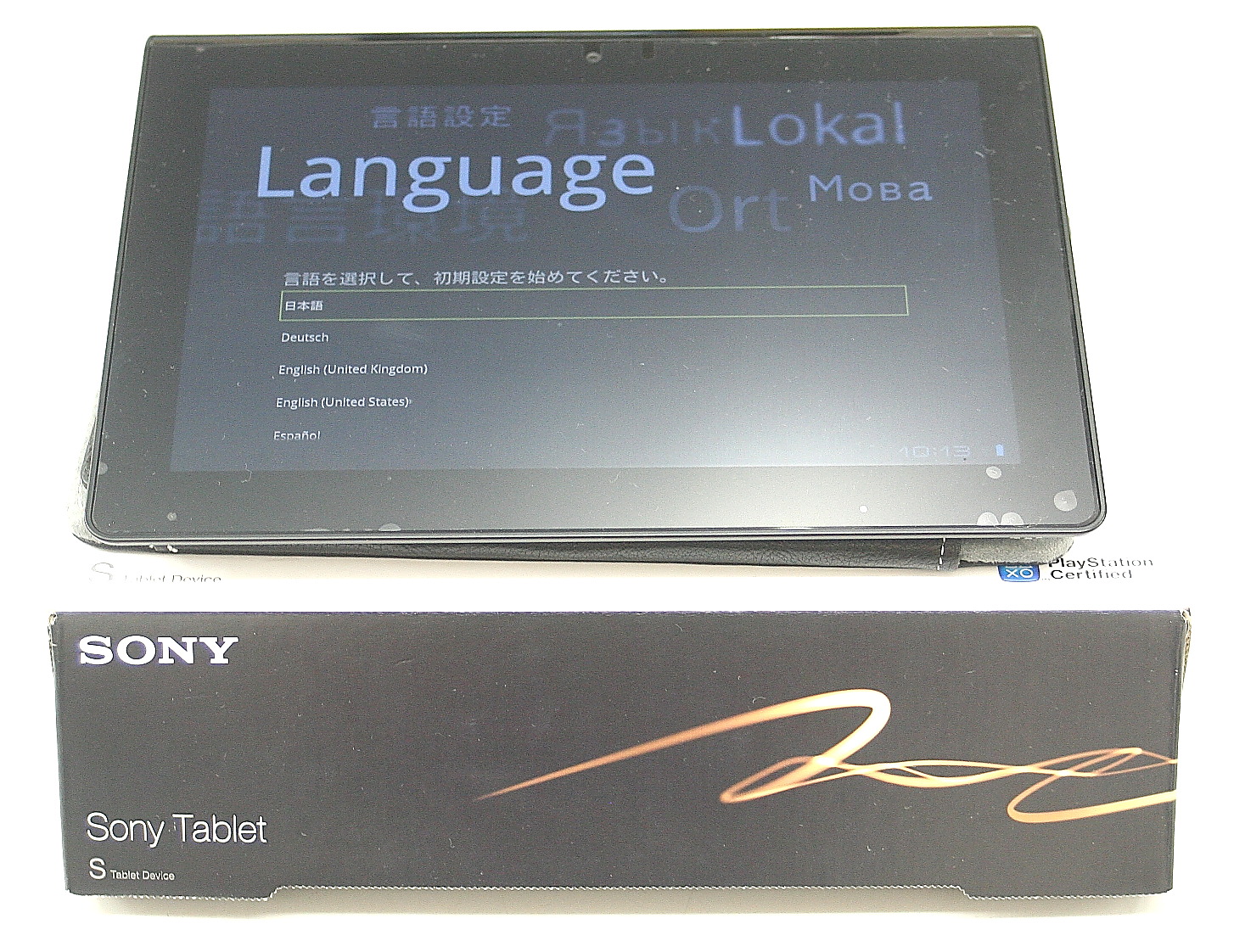 SONY　タブレット端末　Xperia Tablet SGPT112JP/S
