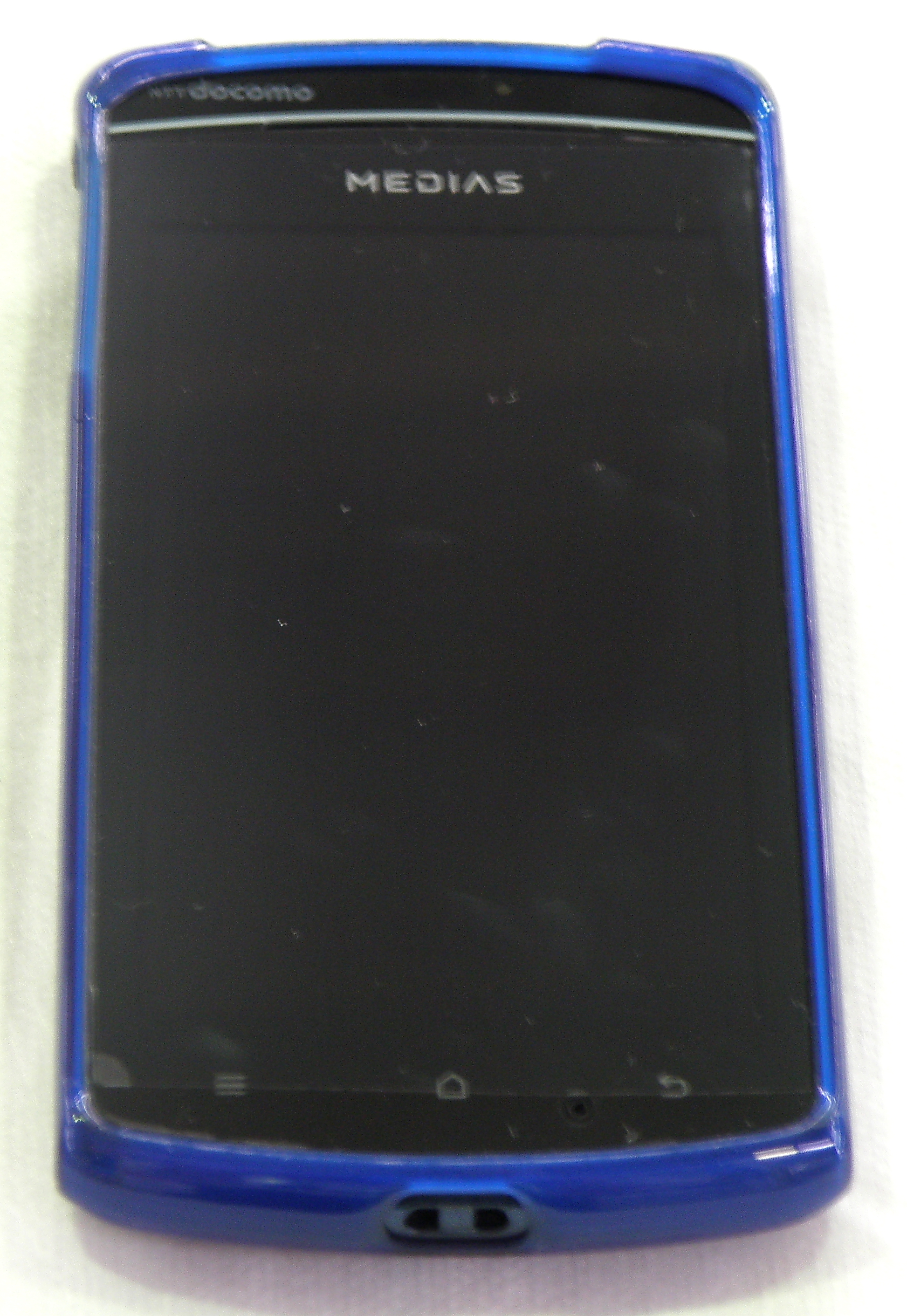 docomo　スマートフォン　MEDIAS PP N-01D