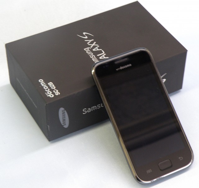 docomo　スマートフォン　GALAXY S　SC-02B