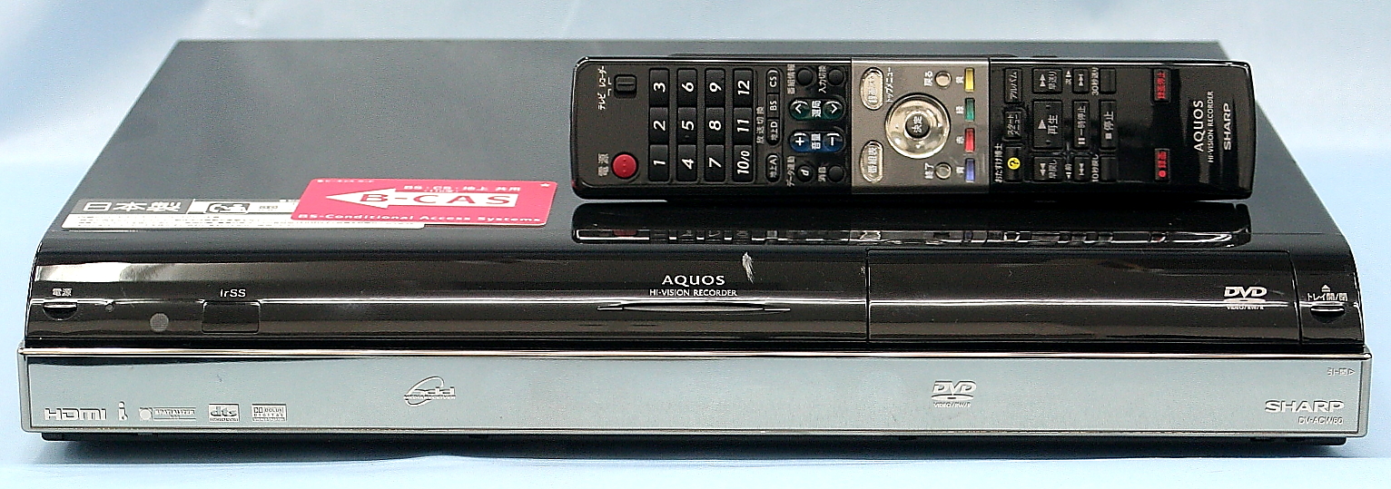 SHARP　DVDレコーダー　DV-ACW60