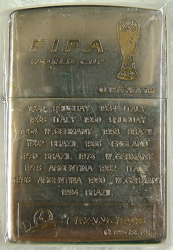 Zippo　FIFA WORLD CUP　FRANCE98