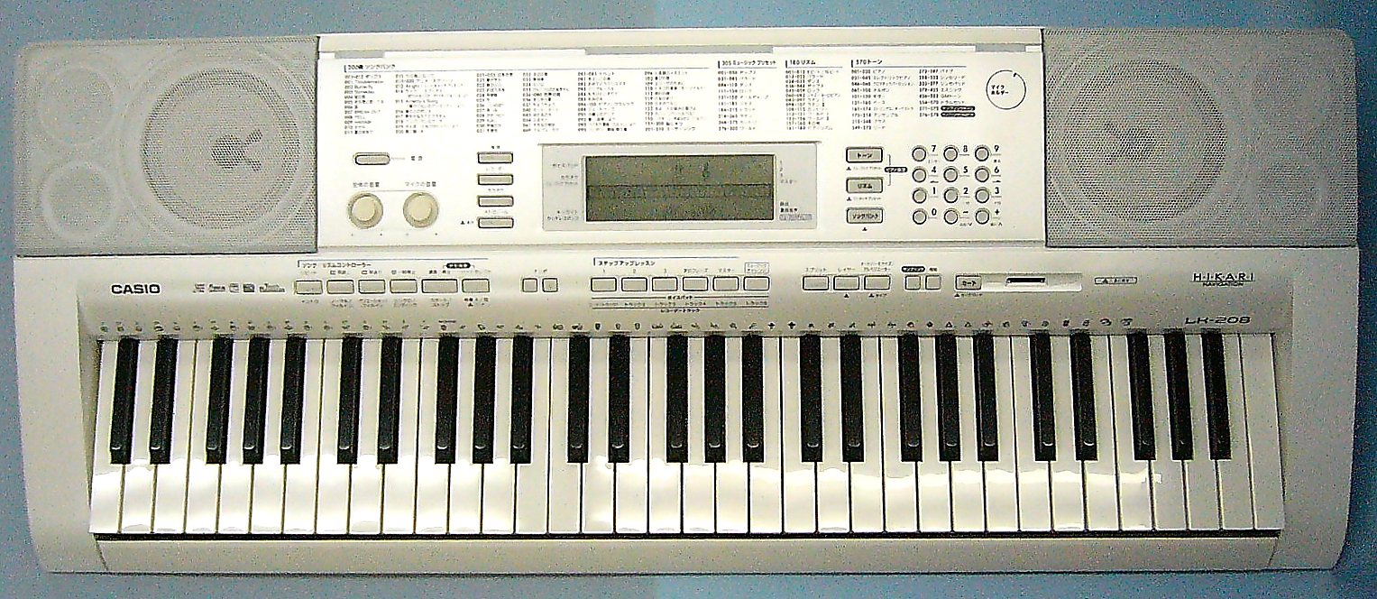 CASIO　キーボード　LK-208