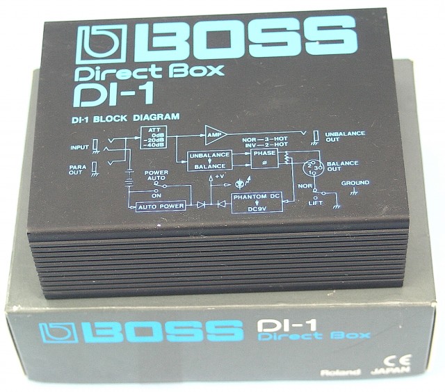 BOSS　ダイレクトボックス　DI-1