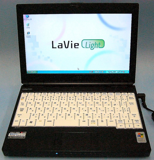 NEC　ノートパソコン　PC-BL100SA6B