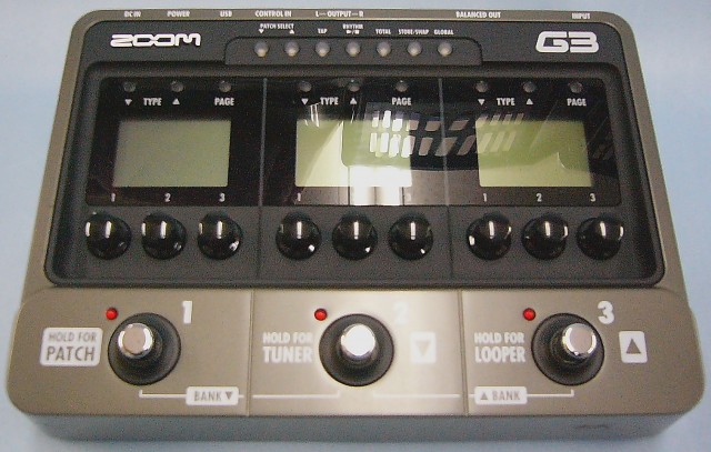 ZOOM　エフェクター　ZOOM G3