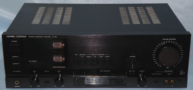 ALPINE/LUXMAN　プリメインアンプ　LV-103