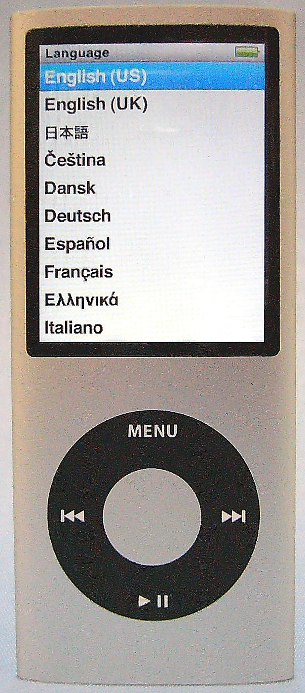 Apple　iPod nano　8GB　第4世代　MB598J/A