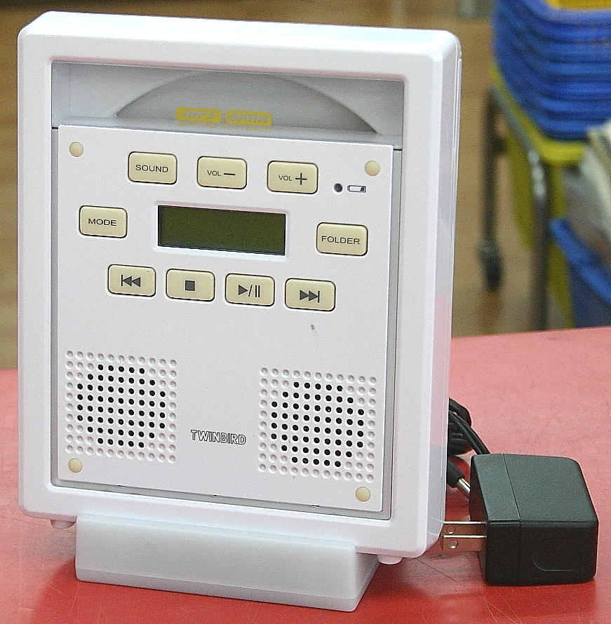 TWINBIRD CDプレーヤー AV-J179