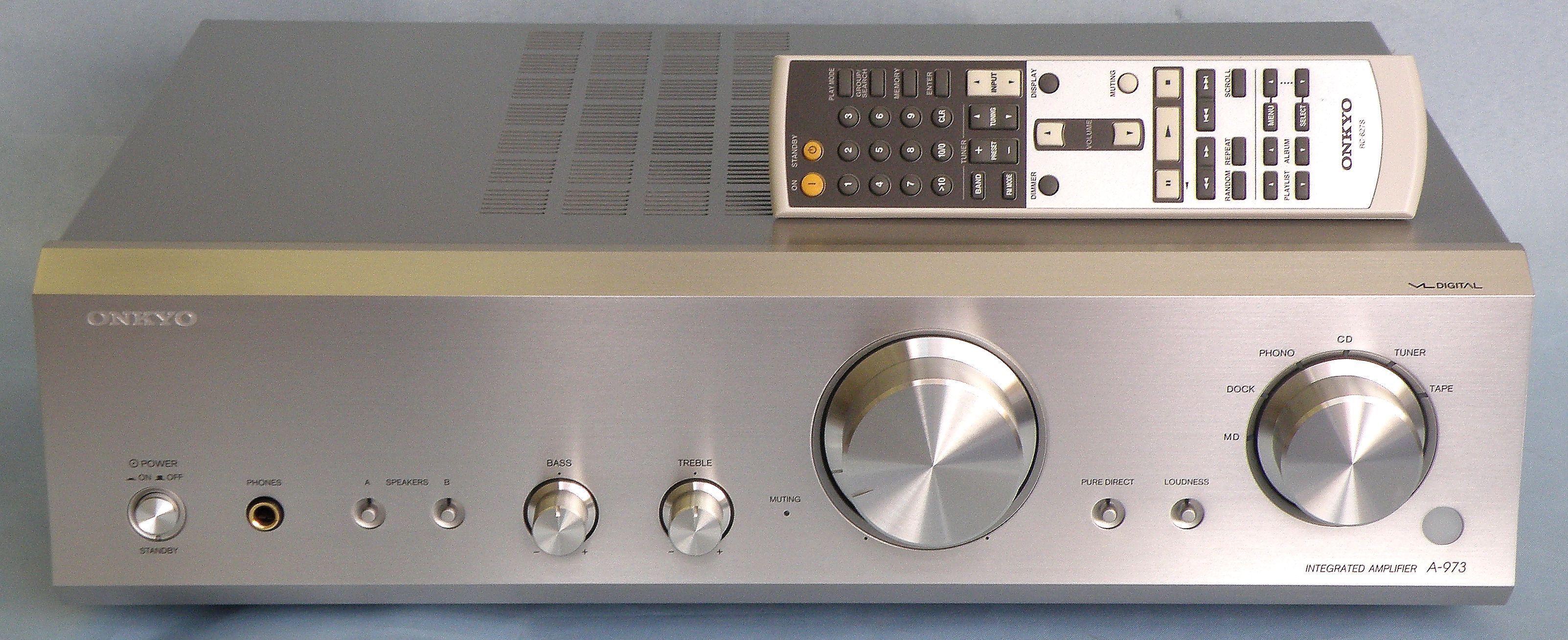 ONKYO　アンプ　A-973