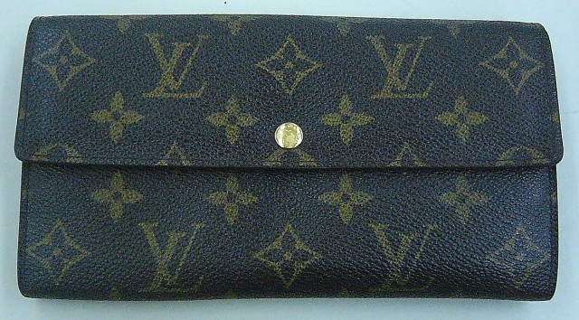 LOUIS VUITTON　長財布 モノグラム ポシェット・ポルトモネ クレディ　M61726