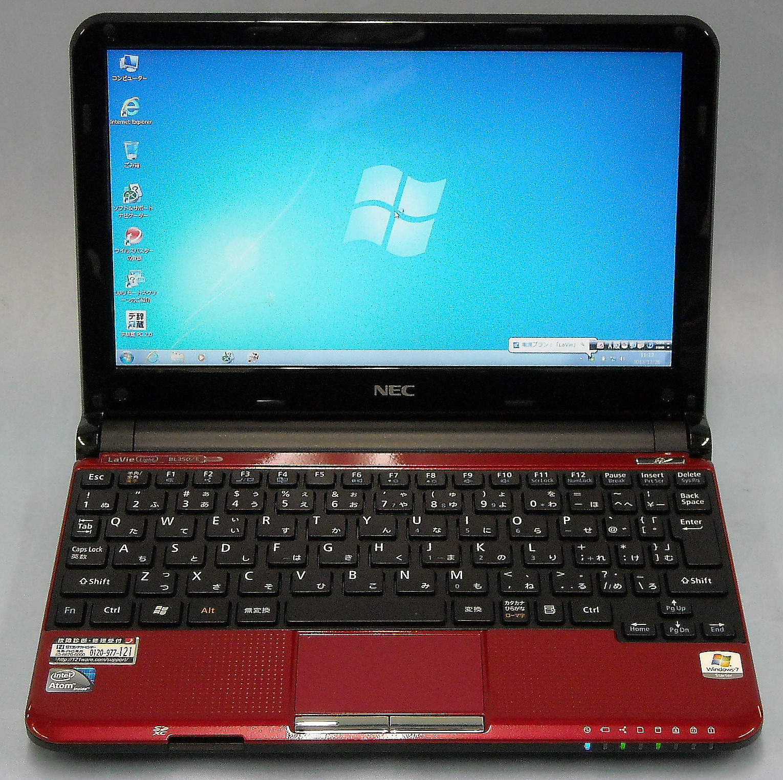 NEC　ノートPC　PC-BL350EW6R