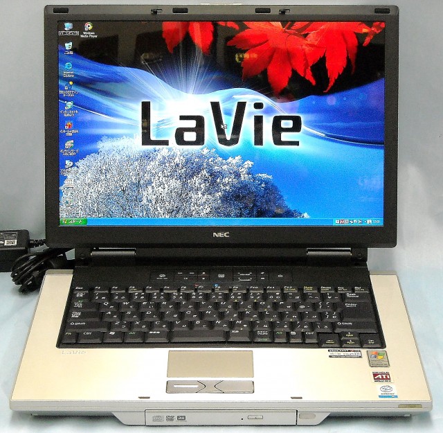 NEC　ノートPC　PC-LT750AD