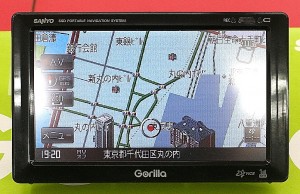 SANYO SSDポータブルナビ NV-SB518DT