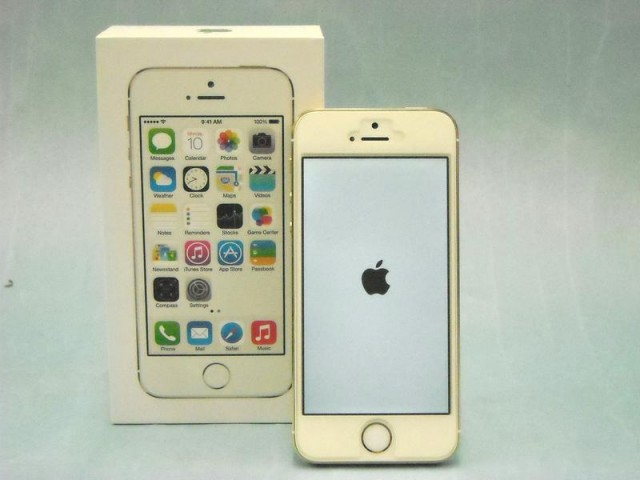 Apple iPhone5S 16GB ME334J/A ゴールド│ハードオフ西尾店