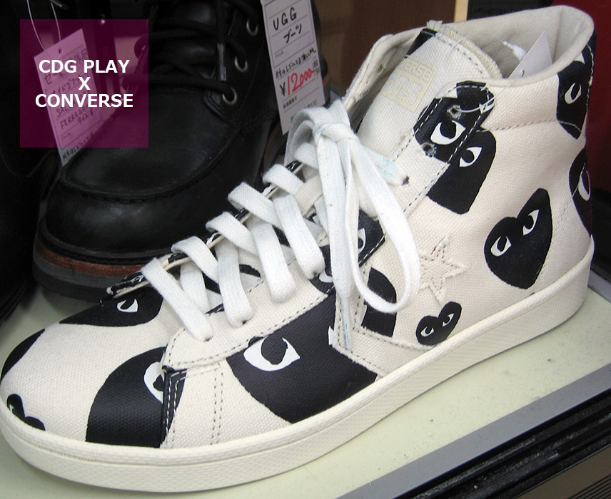 CDG PLAY X CONVERSE コラボスニーカー｜ オフハウス三河安城店