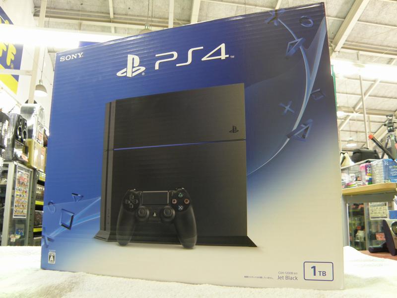 未使用品！SONY PS4 CUH-1200B　JET BLACK｜ ハードオフ安城店