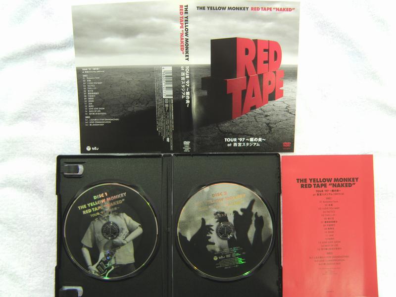 RED TAPE “NAKED”-TOUR ’97 DVD｜ ハードオフ安城店