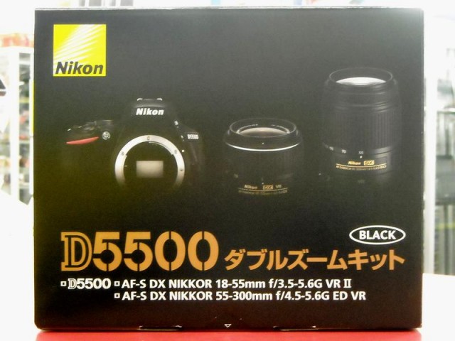 Nikon デジタル一眼レフ D5500ダブルズームキット｜ ハードオフ西尾店
