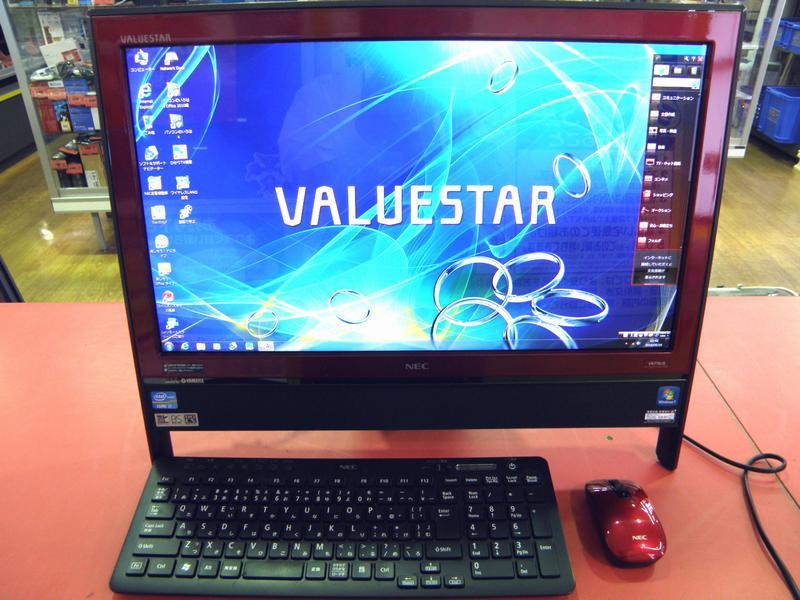 NEC モニタ一体型パソコン PC-VN770GS3ER｜ ハードオフ安城店 | 名古屋・三河の大型リサイクルショップ エコ・ドリーム