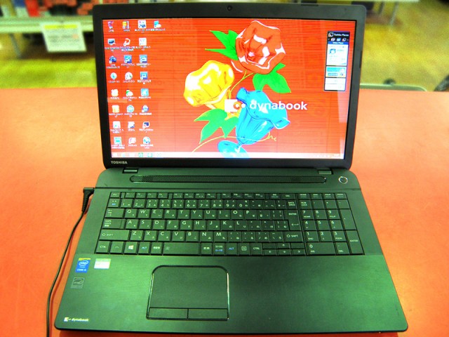 TOSHIBA ノートパソコン PT57-43MSXB｜ハードオフ安城店