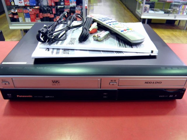 Panasonic VHS一体型DVDレコーダー DMR-XW200V｜ ハードオフ安城店