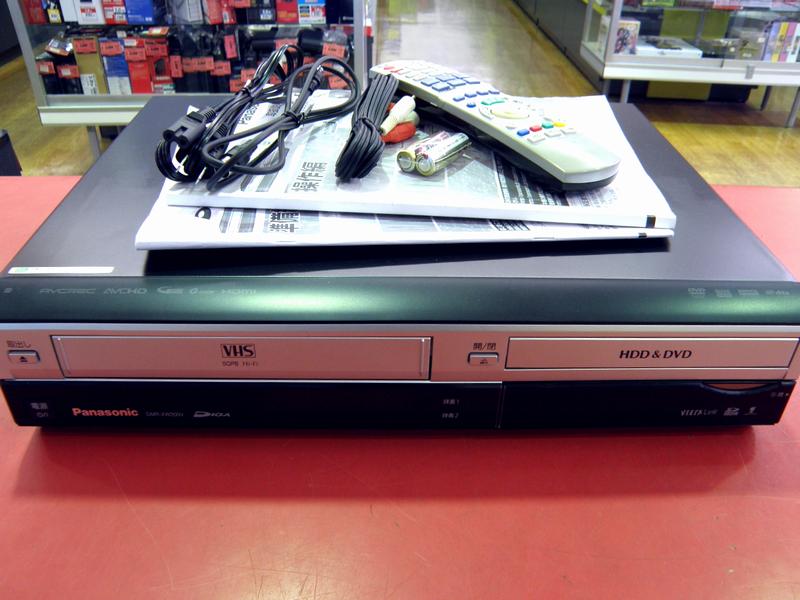 Panasonic VHS一体型DVDレコーダー DMR-XW200V｜ ハードオフ安城店 