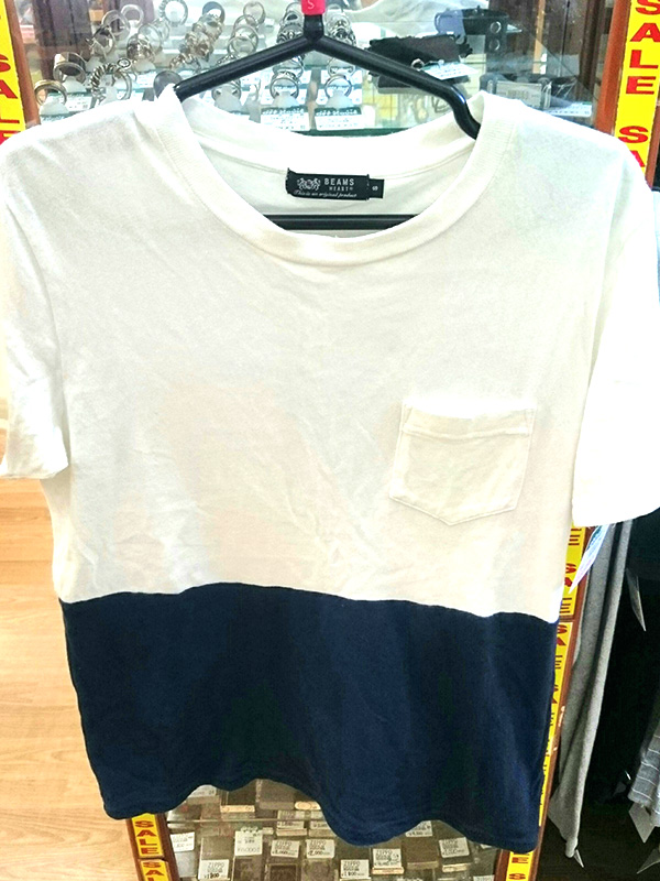 BEAMS バイカラーTシャツ Sサイズ | オフハウス西尾店