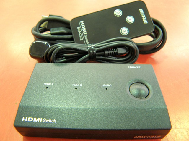 BUFFALO HDMI切替器 BSAK302 | ハードオフ安城店