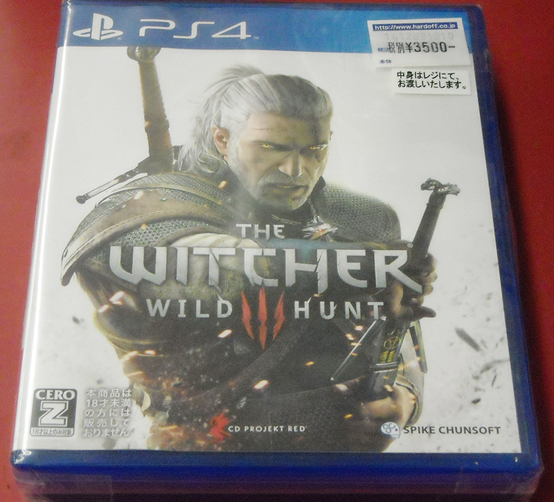 SPIKE CHUNSOFT　THE WITCHER WILD HUNT｜ ハードオフ西尾店