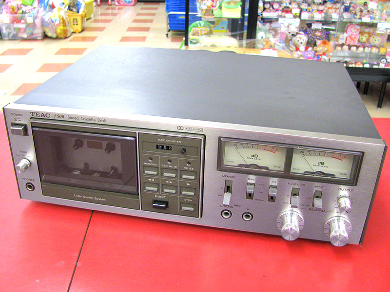 TEAC カセットデッキ F-500 入荷しました | ハードオフ三河安城店