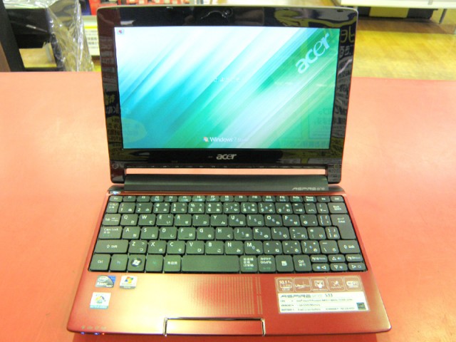 acer ノートパソコン Aspire one 533-RR11 | ハードオフ安城店