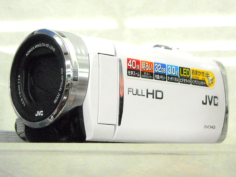JVC ハイビジョンデジタルビデオカメラ GZ-E265 | ハードオフ西尾店