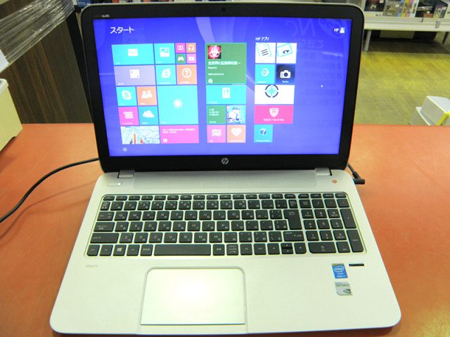 HP ノートパソコン ENVY15-j131TX | ハードオフ安城店