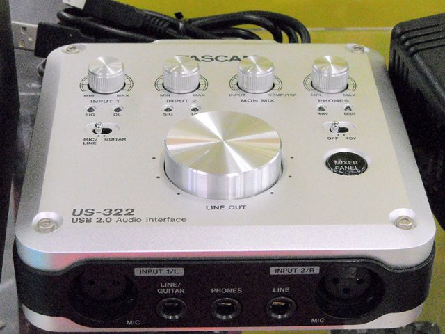 TASCAM オーディオインターフェース US-322 | ハードオフ西尾店