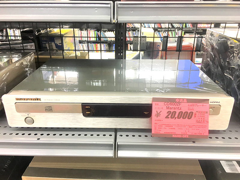 marantz CDプレーヤー CD6002F | ハードオフ三河安城店