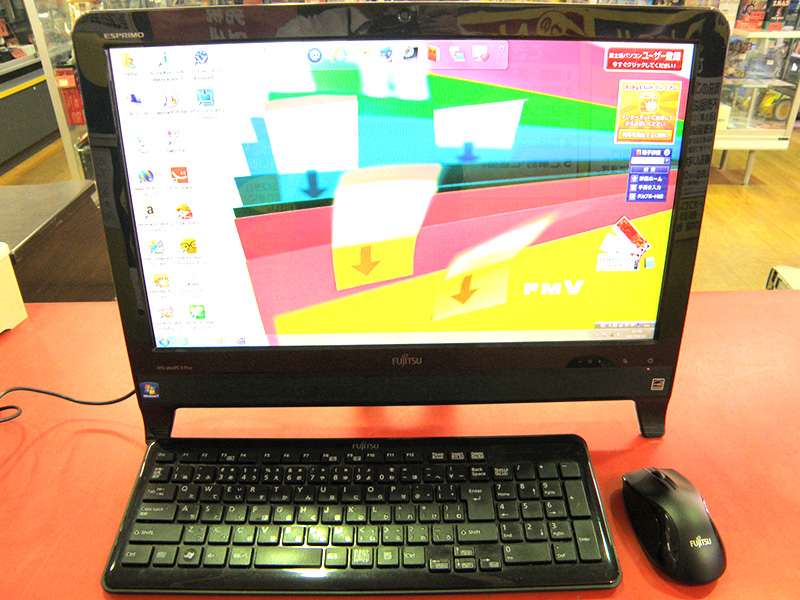 富士通 一体型デスクトップパソコン ESPRIMO FMVE30GTB | ハードオフ安城店 | 名古屋・三河の大型リサイクルショップ エコ・ドリーム