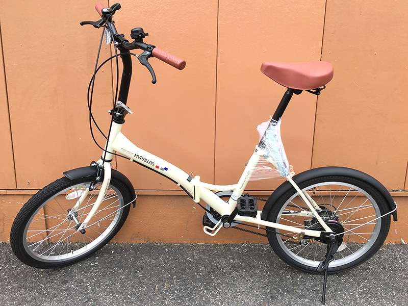 変速機付き折りたたみ自転車入荷しました! | オフハウス豊田上郷店