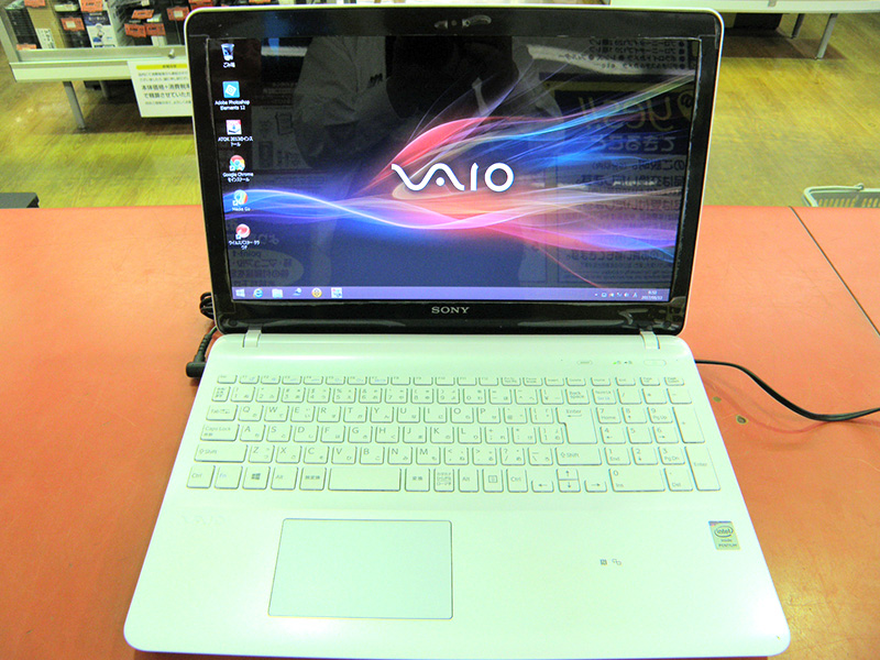 SONY ノートパソコン VAIO Fit SVF15327EJW | ハードオフ安城店