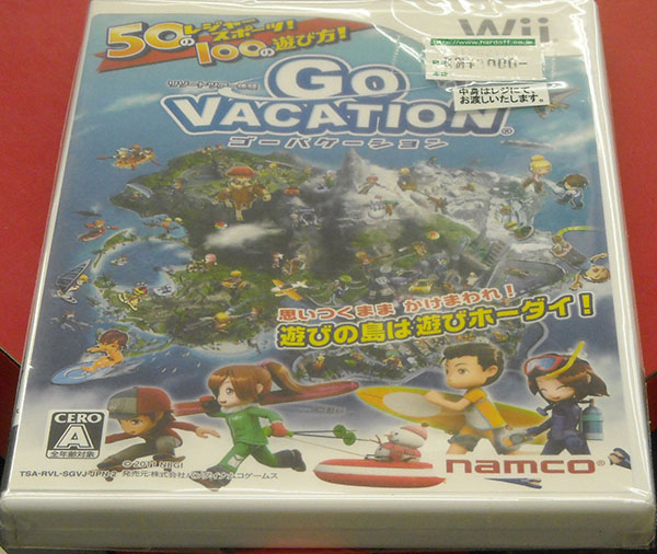 バンダイナムコゲームス／任天堂　GO VACATION　TSA-RVL-SGVJ｜ ハードオフ西尾店