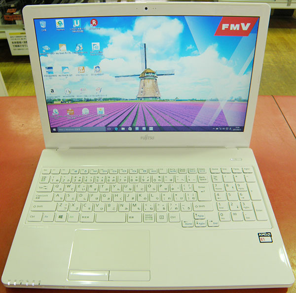 FUJITSU  ノートパソコン FMVA30XW｜ ハードオフ安城店