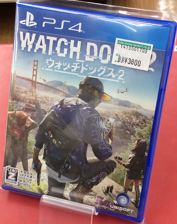 ユービーアイソフト ウォッチドッグス2 PLJMー84058| ハードオフ豊田上郷店