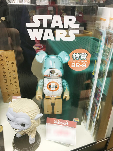 HAPPYくじ STARWARS スターウォーズ特賞 BE@RBICK 400% BB-8入荷しました｜ ハードオフ三河安城店