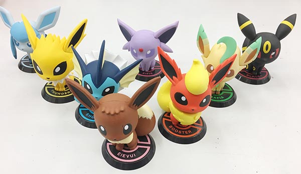 ポケモン ブイズちびきゅんキャラ8種入荷しました｜ ハードオフ三河安城店