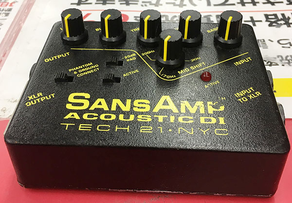 TECH21 エフェクター SANS AMP ACOUSTIC DI 入荷しました。｜ ハードオフ三河安城店