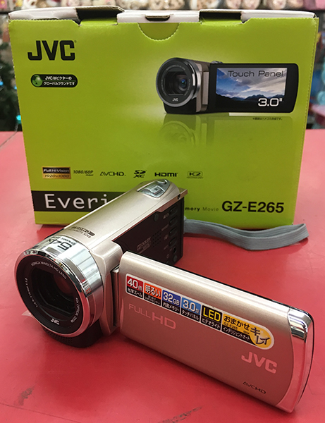 JVC ビデオカメラ GZ-E265入荷しました｜ ハードオフ三河安城店