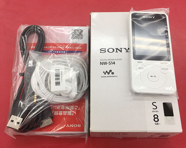 SONY デジタルオーディオ(ウォークマン)NW-S14 入荷しました｜ ハードオフ三河安城店